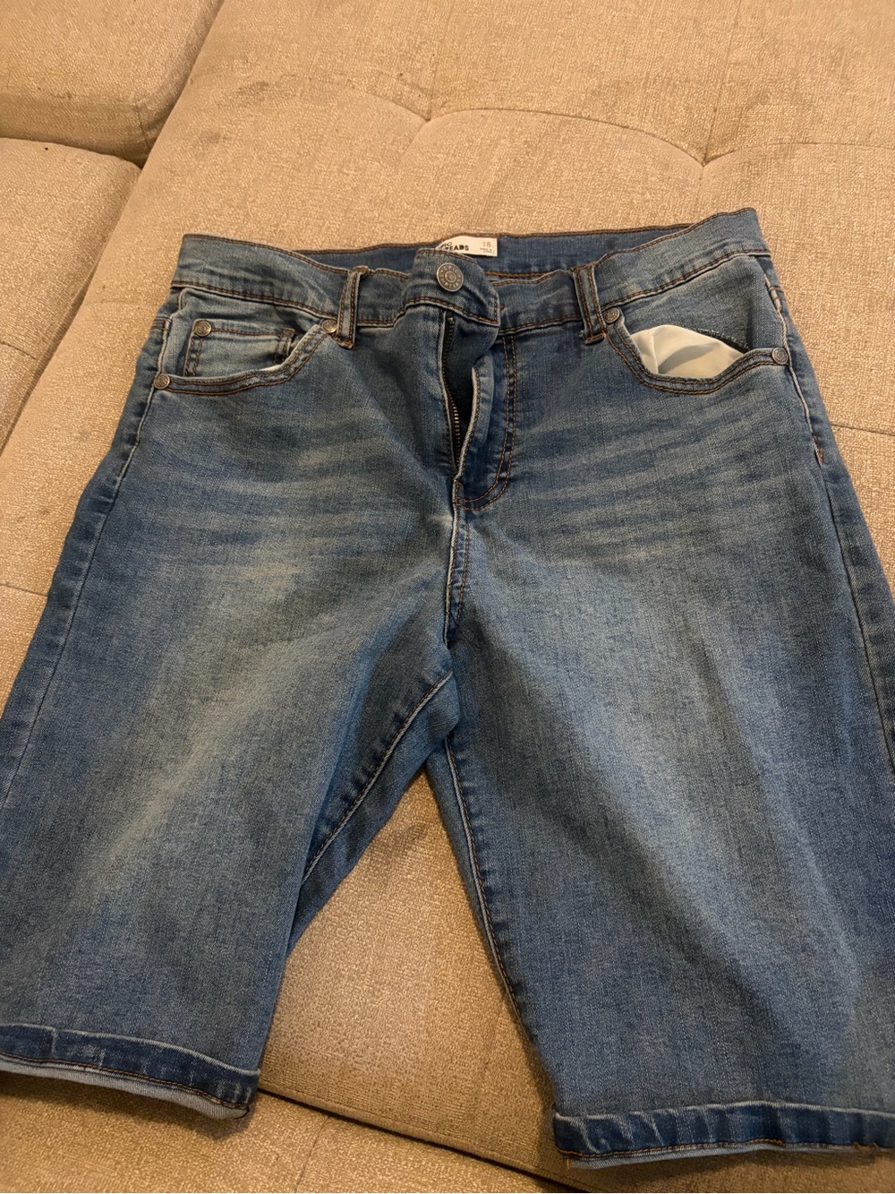 Epic Threads Women's Blue Cropped Denim Jeans